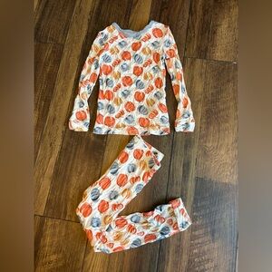 Milkberry Boys or Girls Pumpkin Fall Pajamas Size 3T